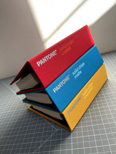 Pantone Book Set: Coated/Uncoated/Matte - Print in 2000, Rarely Used ...