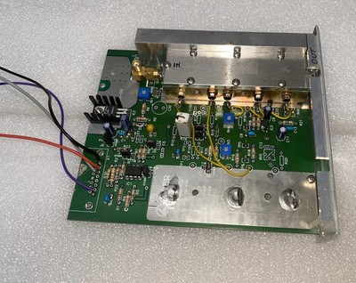 MICROWAVE AMPLIFIER 10GHz 1 Watt 8.5-12.5 GHZ Gain 38 Db Full Tested