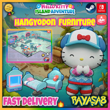 Muebles Hangyodon 🌊 Hello Kitty Island Adventure | Arcade | Nintendo | Steam