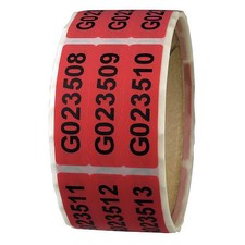 Novavision Xsg21-35Resn-250 Tamperevidentlabels, Acrylic, Pk252