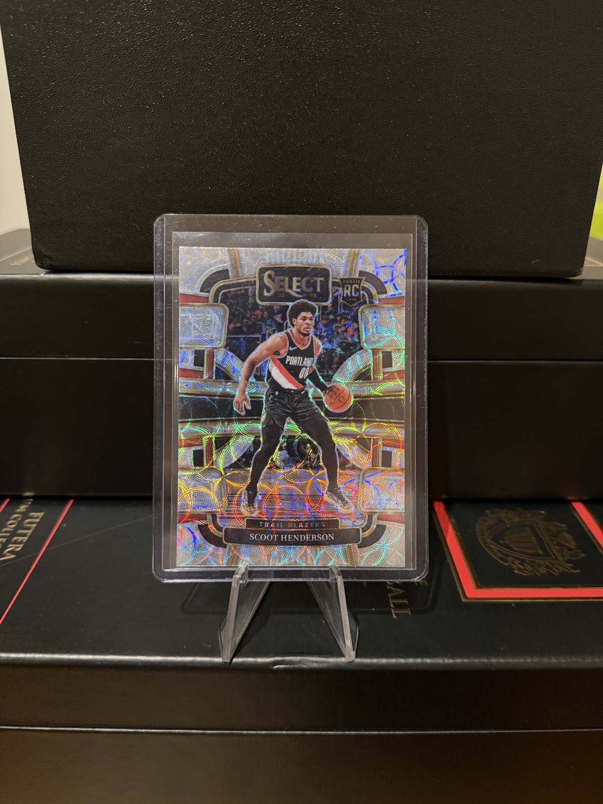 2023-24 Panini Select - Scoot Henderson #77 Silver Scope Prizm Rookie (RC)