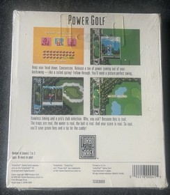 Power Golf Brand New in Box/Sealed! Turbografx 16 NEC DUO