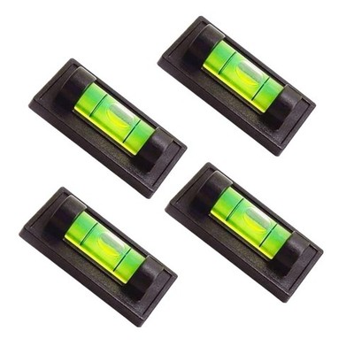 WOYISEPG 4Pcs Magnetic Bubble Spirit Level RV Standard Levels Magnet Set-a 