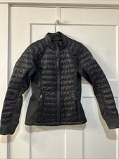 Ariat Quilted Black Puffer Jacket Womens XS Horse Riding English Equestrian