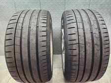 2005-2007 C6 Corvette Wheel Rim REAR PAIR 19x10 Polished QG7 Used OEM 9594348