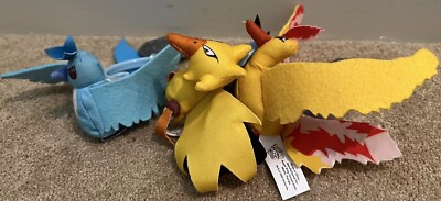 Pokémon Center Japan - Moltres Zapdos Articuno Card Sleeves - 64st