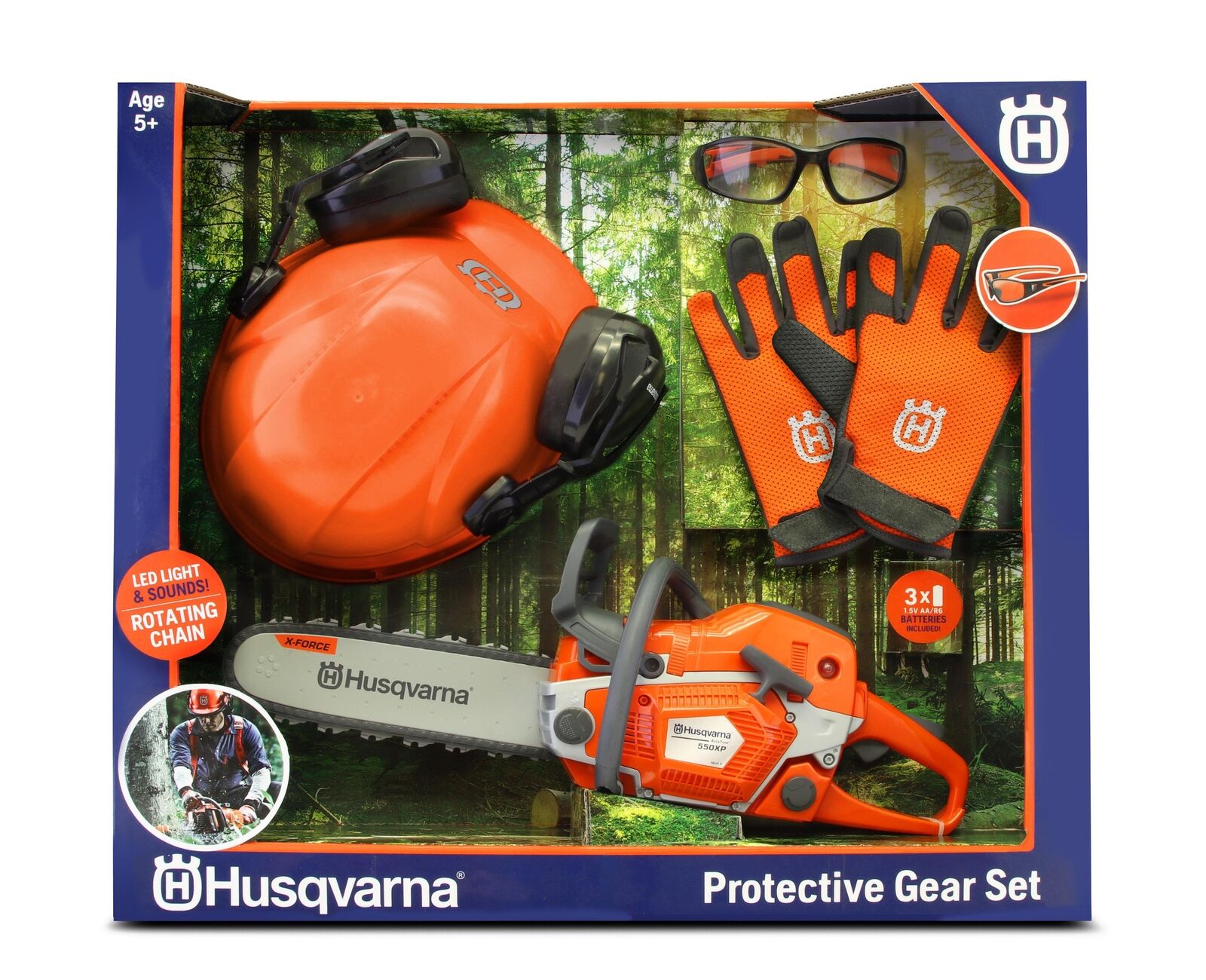 Husqvarna Husqvarna 550XP Toy Chainsaw and PPE Kit 193028246434 | eBay