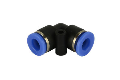 1 Piece Pneumatic Air Quick Push to Connect Fitting 1/4'' OD ''L'' Elbow Tube 6mm