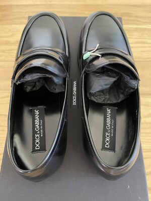 Dolce and Gabbana Mocassino Spazzolato Penny Loafer.  Brand new with tag. Dolce and Gabbana Mocassino Spazzolato Penny Loafer. Brand  main image 3