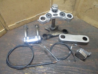 1972 HARLEY DAVIDSON IRONHEAD SPORTSTER TRIPLE TREE 4" RISERS CLUTCH