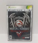 Mortal Kombat: Deadly Alliance (Microsoft Xbox, 2003) Complete w/ Manual CIB