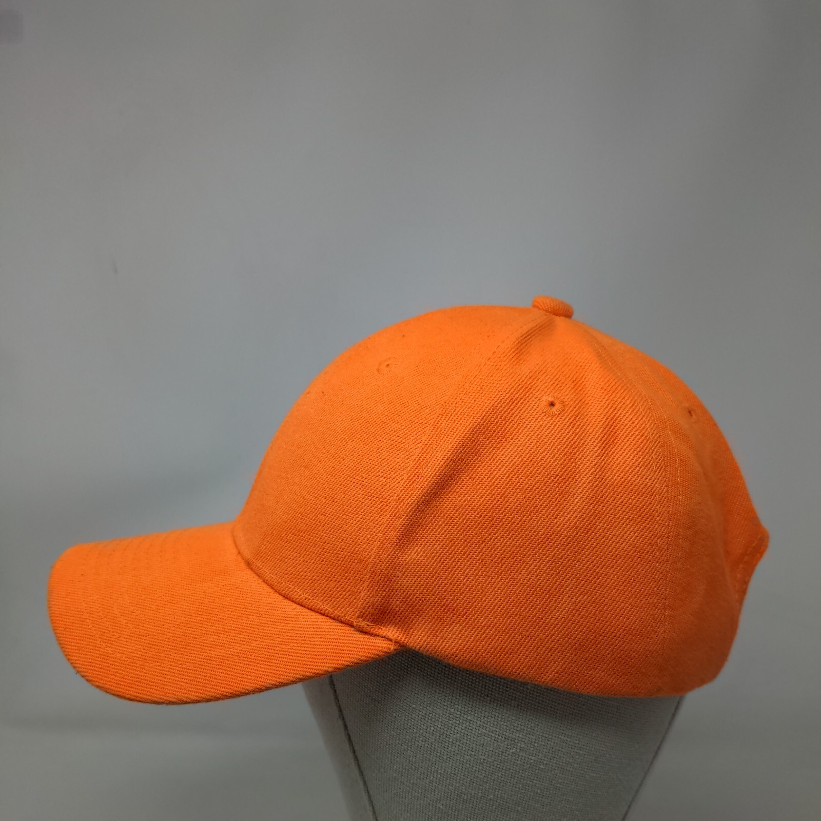 choKoLids Strapback Hat Orange OSFA Adjustable 6 … - image 4