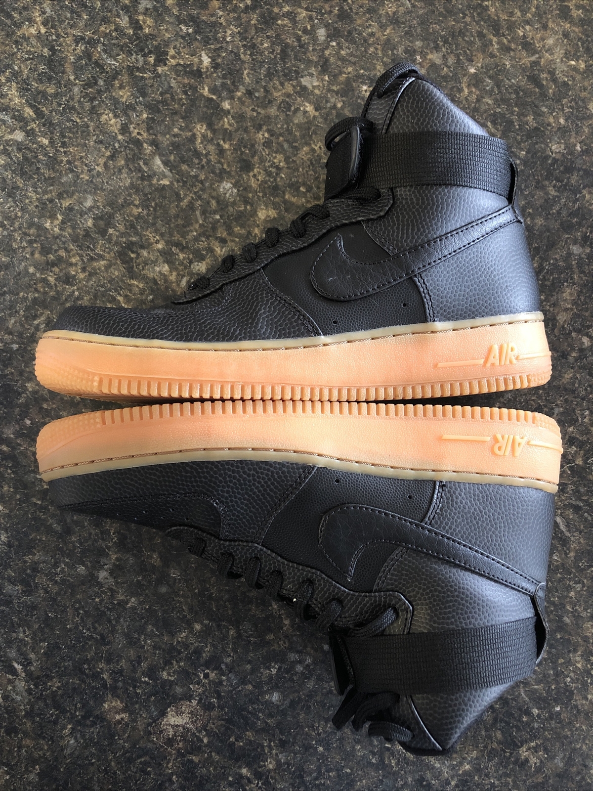 black air force size 8