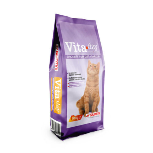 Vitaday Croccantini Gatti Sterilizzati 10kg Mangime completo gatti sterilizzati - Foto 1 di 1