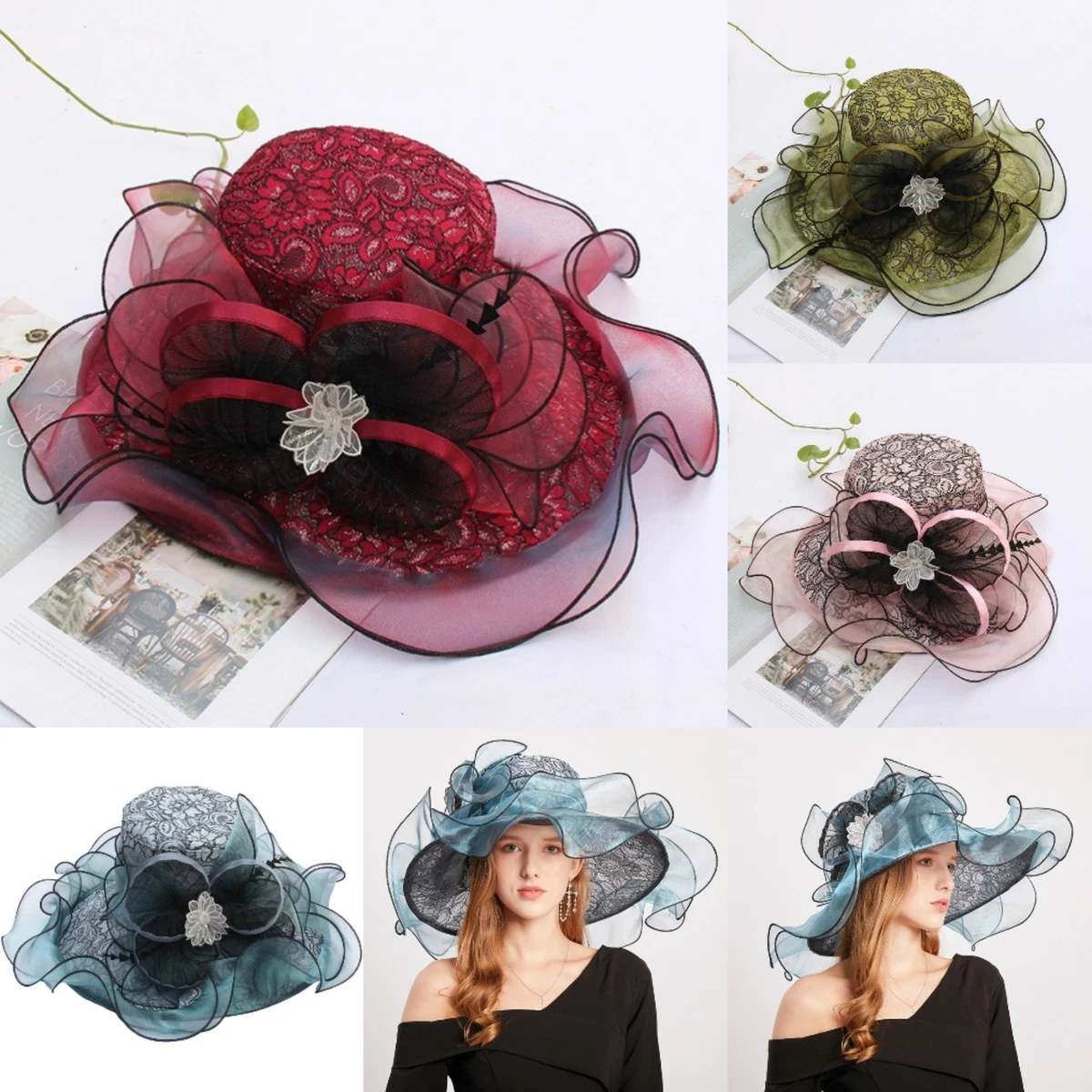 ladies dress hats