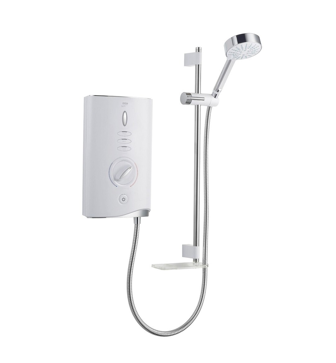 Mira Sport Max Airboost White/Chrome Electric Shower 10.8kW RRP £