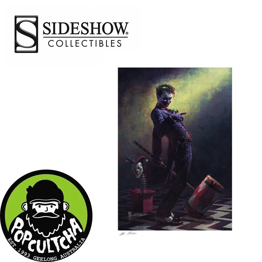 Batman - The Joker: Clown Prince of Crime Fine Art Print by Marco Mastrazzo