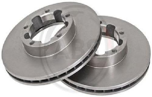 2x Original A.B.S. Brake Disc 16164 for Nissan