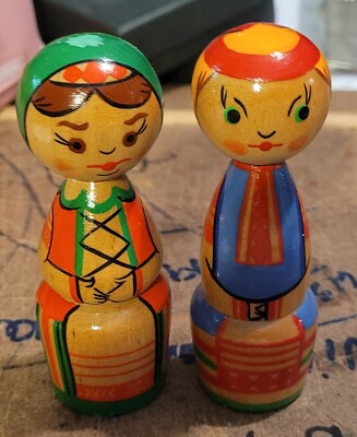 USSR  Salt & Pepper Shakers
