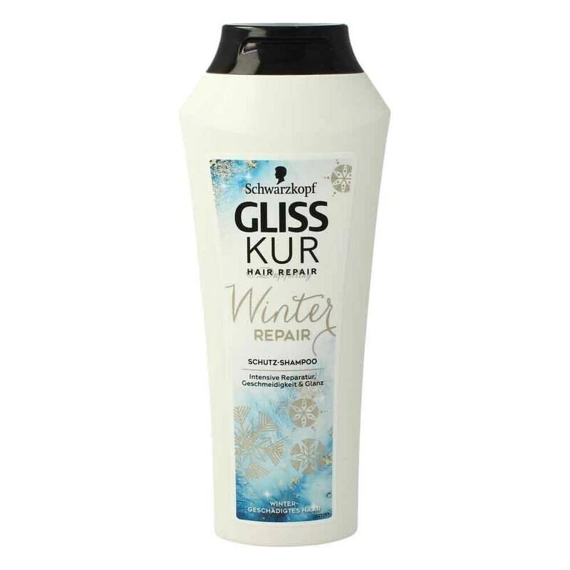 1x Winter Repair Shampoo Gliss Kur Schwarzkopf 250 ml