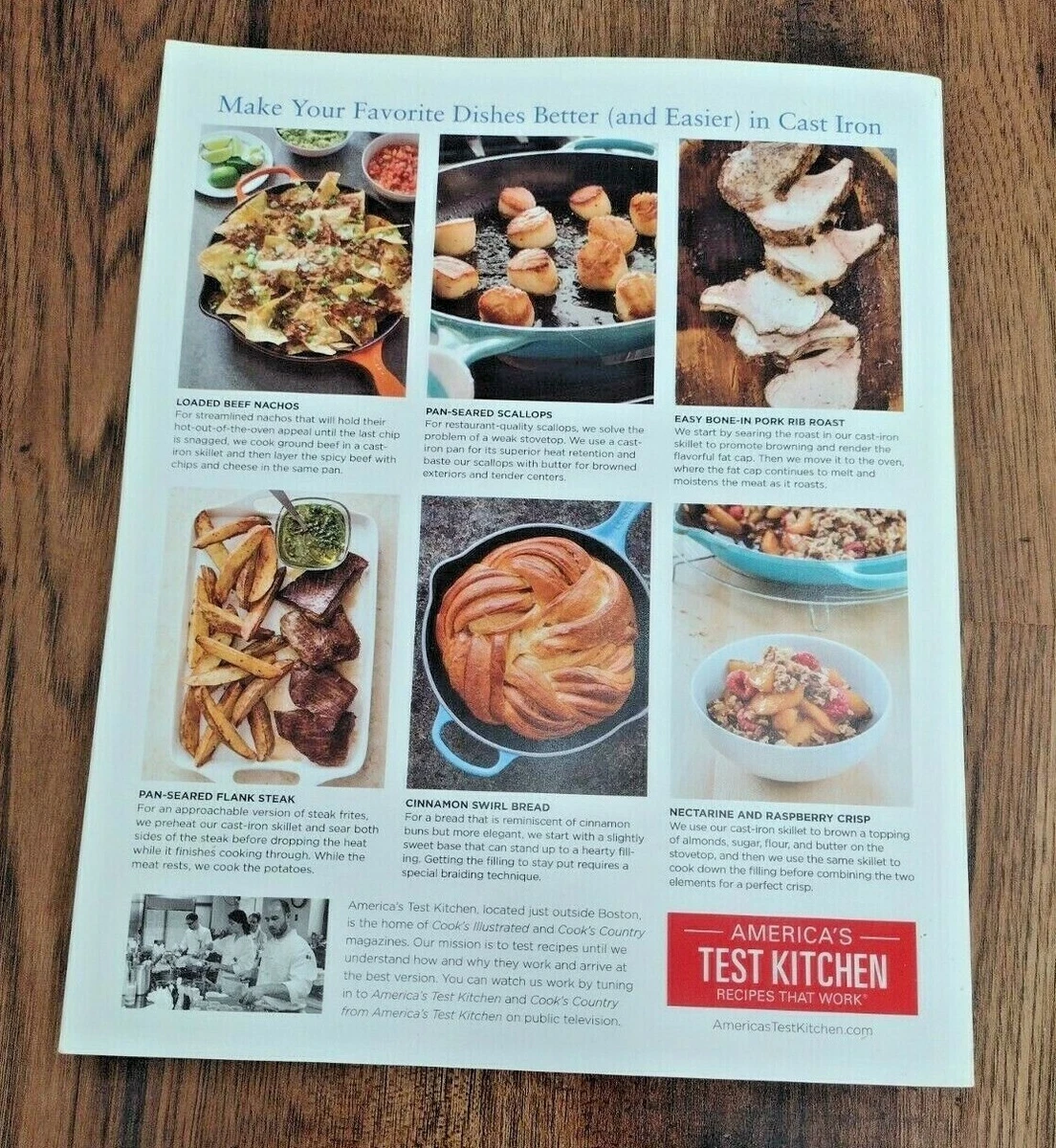 America's test kitchen cast iron clearance steak