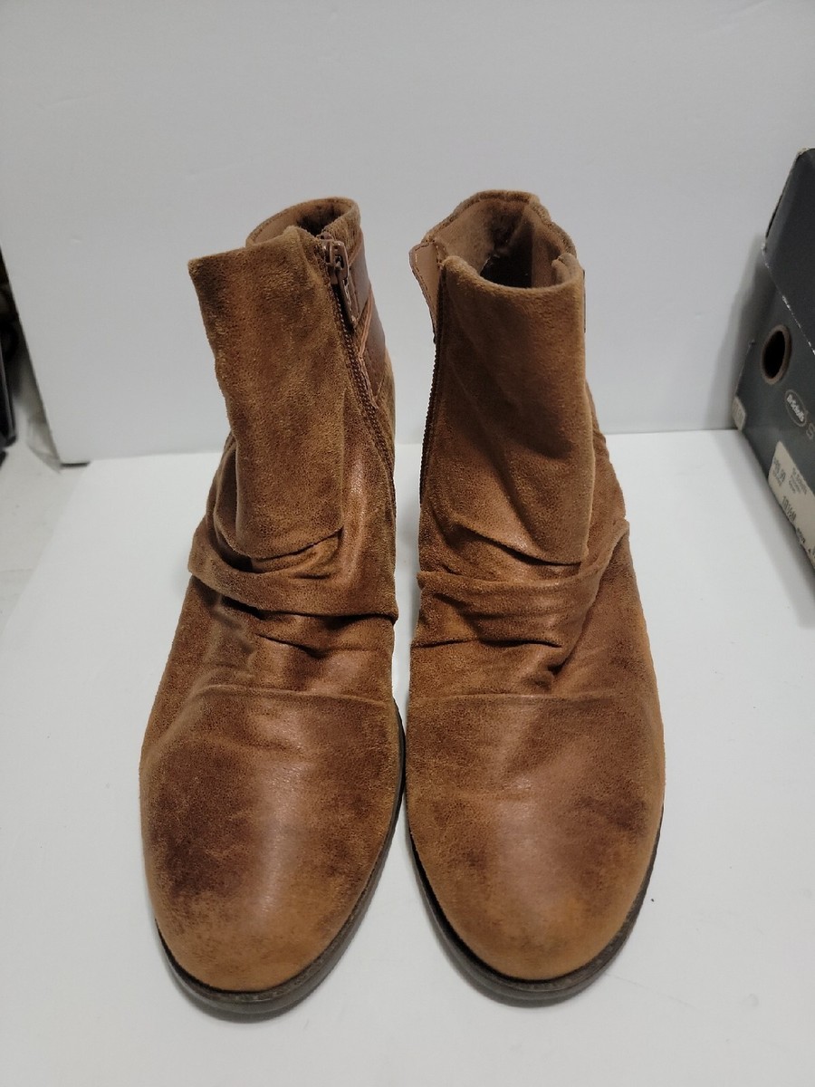 Baretraps Reinella Ankle Boots Womens Size 11 Shoes Comfort Block