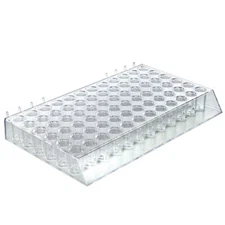 Azar Displays 72 Round Slot Lipstick and Mascara Tray, 2-Pack