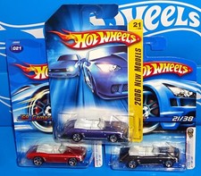 Hot Wheels 2006 First Editions #21 '69 Camaro Lot of 3 Black Purple Red
