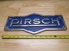 VINTAGE PETER PIRSCH FIRE TRUCK EMBLEM-BLUE BACKGROUND-MUST SEE! — photo 3