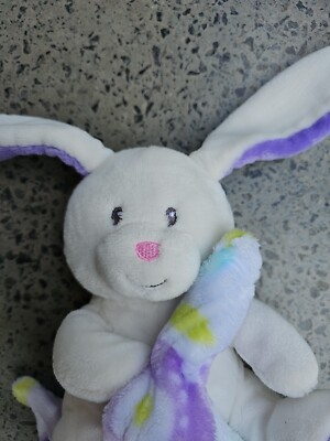 Little Miracles Bunny Security Blanket Comforter Lovey Plush Baby