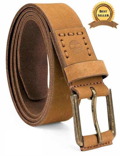 Casual Distressed Genuine Leather Belt 