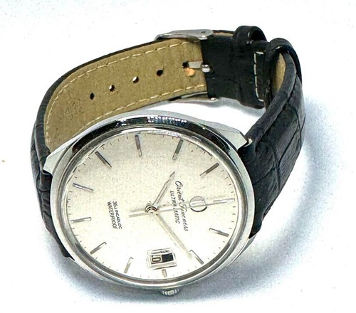 Orient Fines Ultramatic 012402 Men's Pre-Owned Watch Rare 35 Overhauled Japan - Picture 5 of 8