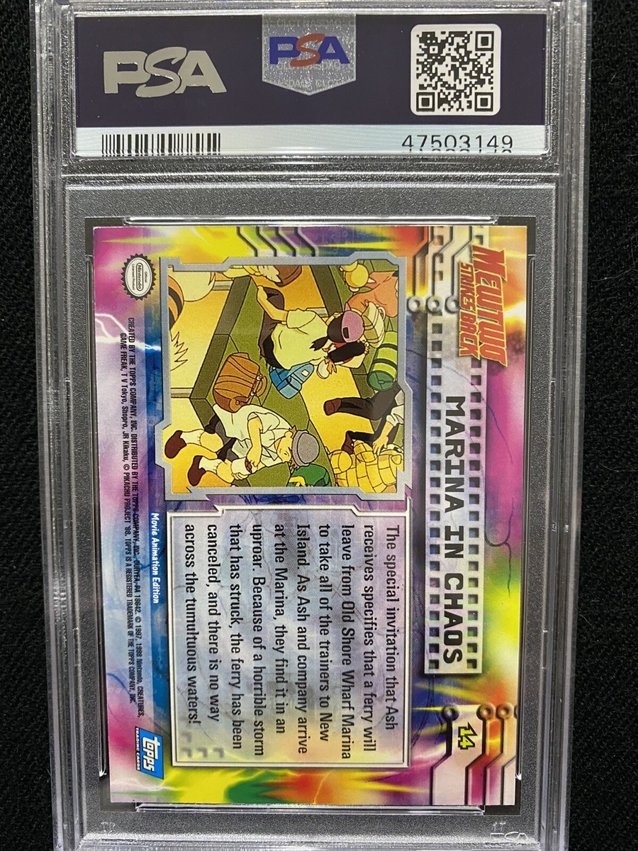 1999 Topps Pokemon Movie Edition Marina in Chaos Foil #14 PSA 9 | eBay