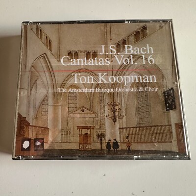 J.S. Bach - Ton Koopman Kantaten Vol. 16 / 3 CD Box / Challenge Classics