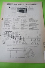 Manuale di servizio - Manuale di servizio per Blaupunkt New York 40400, ORIGINALE