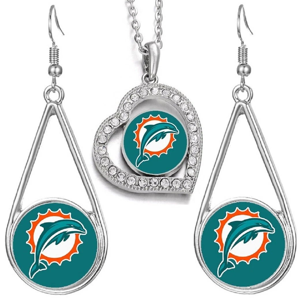 Miami dolphins earrings sale