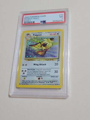 Pidgeot - Pokemon Base Set 2 #14 - Holo - Near Mint PSA 7 | eBay
