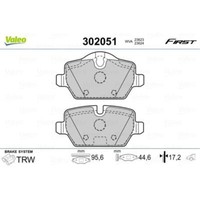 Valeo BremsbeläGe Bremsbelegsatz Hinten System TRW FüR BMW 1Er 3Er