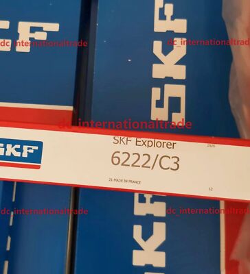 NEW SKF 6222/C3 single row deep groove ball bearing 1PCS #DC