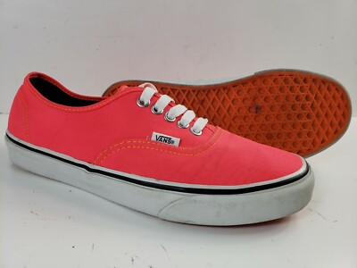 Vans OFF THE WALL HERREN DAMEN NEON WEISS SKATEBOARDING SNEAKER UK 7 EU 40,5