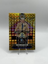 2024 Panini Mosaic Hall of Fame Reactive Yellow Mosaic Prizm #292 Bill Parcells