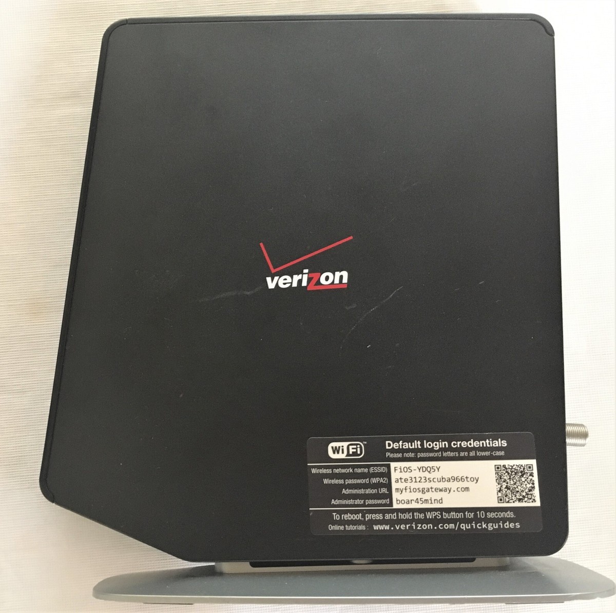 VERIZON FIOS G1100 Gateway/Router