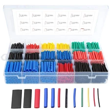 Heat Shrink Tubing Dual Wall  Marine Glue Tube 2 1 Ratio 6 Colors