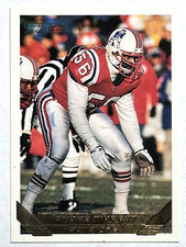 HOF'er ANDRE TIPPETT New England Patriots 1993 Topps GOLD PARALLEL Card #24