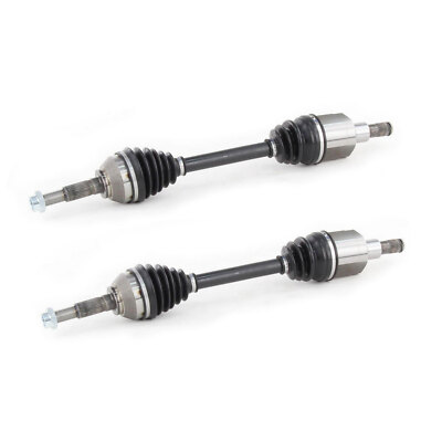 Pair Front CV Axle Shafts Set of 2 For GMC Envoy Olds Bravada Saab 9-7x TrakMoti
