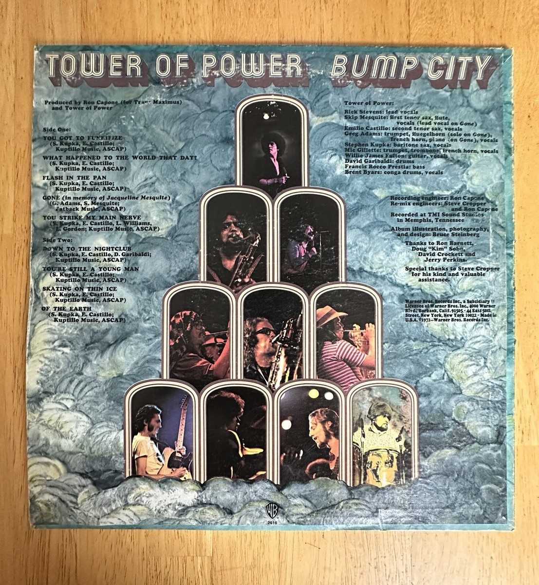 Tower Of Power - Bump City - Vinyl LP Record - 1972 Warner Bros BS