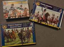 Napoleonic 1:72 Scale Cavalry Figures - 3 Sets