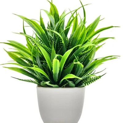 Künstliche Bonsai Grünpflanze Topfpflanze Dekorationen Indoor Outdoor