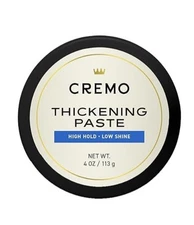 NewCREMO THICKENING PASTE HIGH HOLD & LOW SHINE PASTE HAIR STYING 4 oz (1 count)