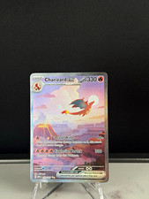 Juego de cartas coleccionables Pokémon Charizard ex 199/165 SV 151 SIR Holo Eng 330HP FA